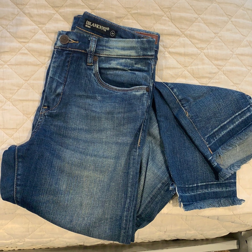 BLANKNYC medium wash intro jeans